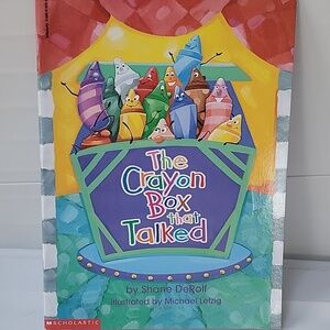 The Crayon Box that Talked kids book